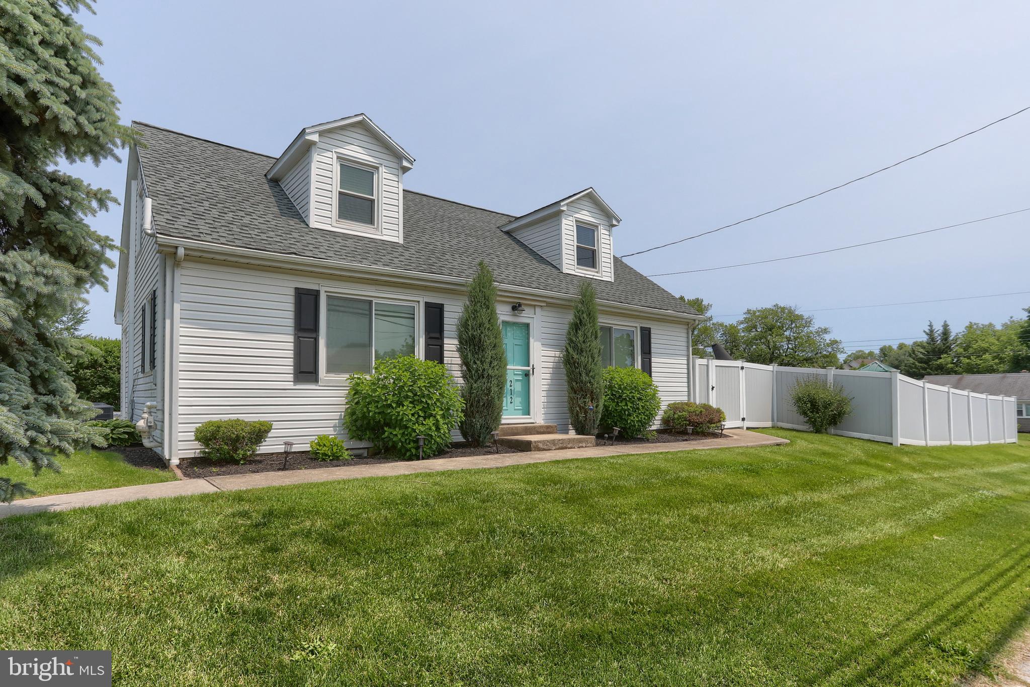 ***OFFER DEADLINE HAS BEEN SET FOR FRIDAY, JUNE 6th AT 3pm*** Excellent opportunity on this turn-key cape cod in Palmyra Borough. This home has been thoroughly renovated, upgraded, and is ready for its next chapter of ownership. The massive detached garage is 28x36 and is heated by a Carrier brand furnace. The garage has a fully finished second floor with a half bath--perfect for an office, rec room, play zone, etc. Since 2018, the home has been completely remodeled from head-to-toe. It has a first-floor bedroom and full bath, along with a laundry/mudroom. The upper level has three (3) hall-entered bedrooms and two (2) full bathrooms. The entire home has LOTS of storage space. The finished basement is a large and cozy living area; and also has an additional room that could be utilized as a 5th bedroom. The basement has concrete steps that provide direct access to the garage. The yard is spacious and is completely enclosed by a custom privacy fence. The swing set is included in the sale. Recent upgrades include the complete remodel of the kitchen and all three (3) full bathrooms (2018), all new windows (2017), replaced carpet, flooring, entry doors, sliding glass door (2018), custom fencing, swing set, finished basement, and the entire house has been re-wired with new smoke and carbon monoxide detectors. All mechanicals have been recently replaced, including a whole-house water filtration system to provide very clean drinking and bath water, a brand new roof on the home (2025), new roof on the garage (2021), high-efficiency natural gas combination boiler (2020), Carrier brand central A/C (2019), Carrier brand furnace in the garage. This gem is RARE and can be purchased with confidence. Seize your moment!