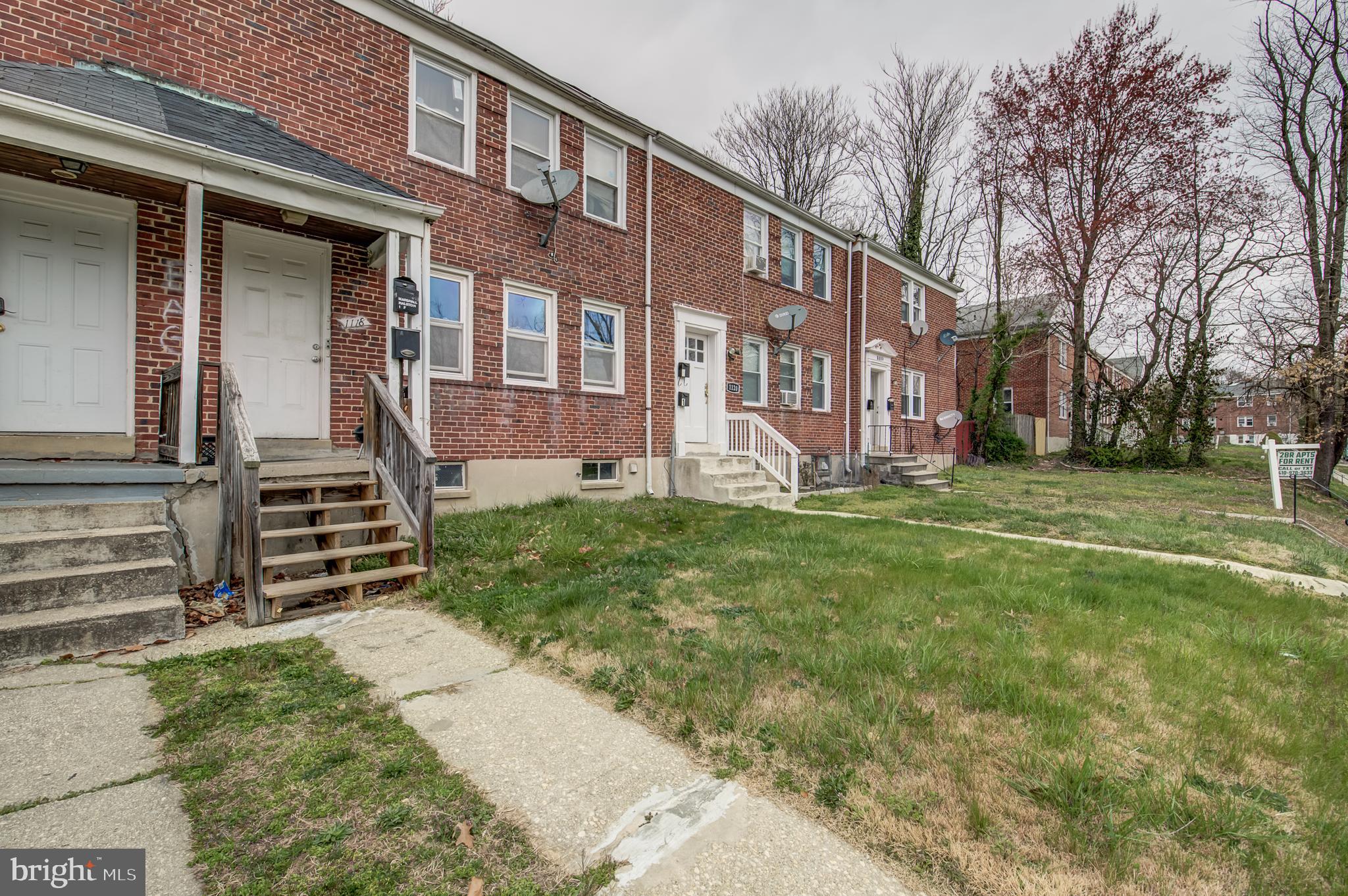Back on the market. PREVIOUS buyer could not perform, Duplex in very established neighborhood with long term tenants with vouchers and leases are through12/24.Please follow guidelines for showing 24-hour notice for showings, have to set up time with tenants to view. Please do not attempt to show without scheduling. Property needs some cosmetics. Roof, and mechanicals are new. Property is being managed through management company who has managed this property for a long time.
.