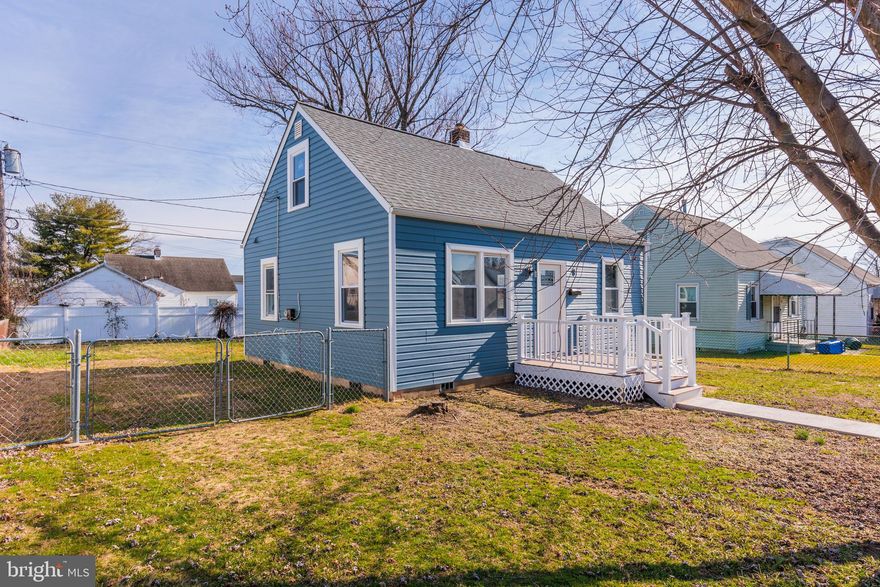 Welcome to your newly renovated home! This charming Cape Cod-style home has three bedrooms, a beautifully updated bathroom, and a spacious floor plan that's perfect for modern living. Step inside to discover a bright atmosphere, highlighted by freshly painted walls, sleek floors, and stylish finishes throughout. Outside, you'll find a large backyard, ready to host summer barbecues. The home is located conveniently near I-95 and I-695 to make it an easy commute to the city and county. Schedule a private tour today.