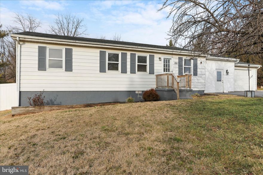 Well-maintained rancher located on a spacious 0.38-acre lot. This 3-bedroom, 1.5-bath home offers comfortable one-level living with multiple living spaces. The layout includes a living room, a kitchen and dining room combo, and a separate family room providing flexibility for everyday living or entertaining. Additional features include a 1-car garage and driveway for off-street parking. Step outside to enjoy the nice fenced-in backyard with a patio, ideal for relaxing or outdoor gatherings, and two sheds for gardening and storage. Conveniently located near shopping, stores, restaurants, and offering quick access to I-81. Don't miss out - schedule your showing today!