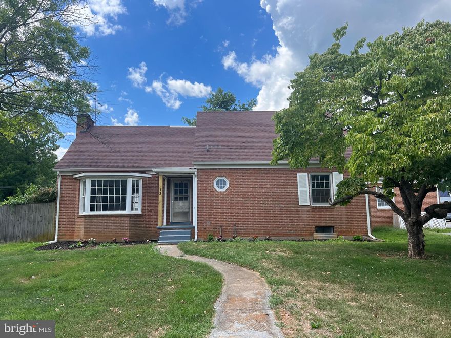 Take a look at this desirable brick rancher located in the heart of Charles Town!  A spacious living room with the fireplace offers a great cozy area. The dining space offers ample room for hosting any event. Along with that is a very nice, open sunroom to enjoy morning coffee, or relax in the evenings. There is 1 bedroom on the main level and two upstairs, with one offering a bonus space. The unfinished basement and garage could provide great storage for any and all belongings.  This location is relatively close to Martinsburg & Winchester, with Leesburg not being much further.  There is a wonderful back yard, fenced in all the way around with shed storage in the back. You don’t want to miss out on this one.