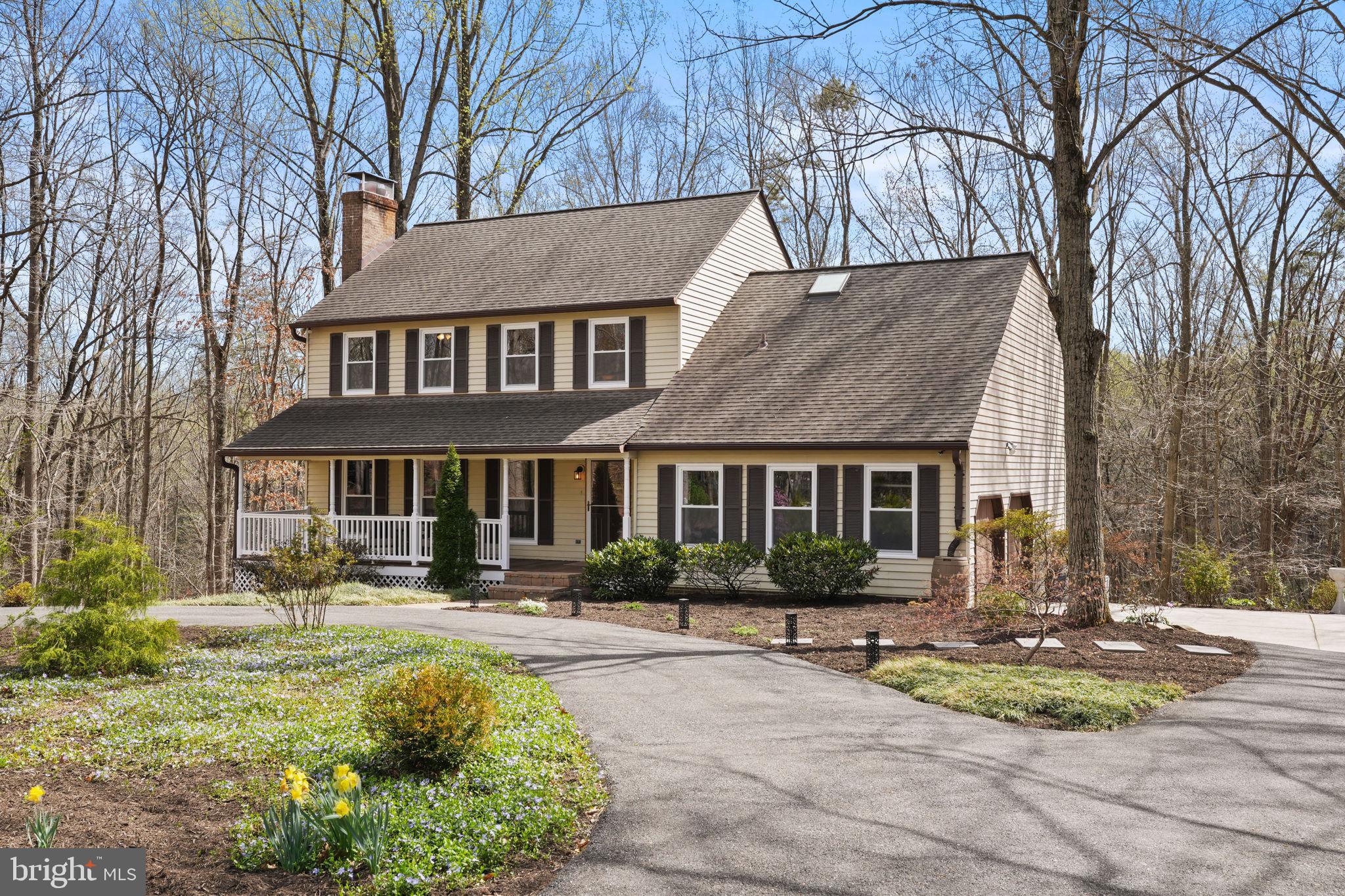 Beautiful home on more than 3 peaceful, tree-lined acres! Step onto the idyllic front porch, the perfect spot to savor your morning coffee and the beauty of the nature that surrounds you. Gleaming hardwood floors greet you at the front entrance and lead you into the living room, where you’ll enjoy getting cozy by the brick fireplace. It opens directly into the light-filled dining room, featuring a stunning bay window and elegant crown and picture frame molding. The spacious eat-in kitchen boasts an abundance of wooden cabinets with a two-tone island, sleek granite countertops, and stainless steel appliances. Enjoy casual meals in the breakfast nook, surrounded by a wide picture window flooding the space with natural light. Opening into the family room, the home is great for entertaining and hosting large family gatherings. Upstairs, the primary bedroom suite boasts a dramatic vaulted ceiling and massive walk-in closet, plus your own private balcony! The handsome en suite bathroom features a wide vanity, soothing soaking tub, and step-in shower with built-in seat. Three additional bedrooms all include large closets and plush carpeting, with shared access to the second full bath in the hall. Bedroom level laundry is provided for the height of convenience! On the lower level of the home, the expansive recreation room offers a huge additional living space with wood floors and recessed lighting. With the built-in bar, this will be a great space for watching the big game and hanging out with friends. Walk outside to play or relax in your large backyard and patio, surrounded by mature trees for peace and privacy. Stairs connect to the expansive deck off of the main floor, making this outdoor space ideal for backyard bbqs! On the front of the home, the 2-car garage and long circular driveway provide you with plenty of space for storage and parking. In addition to the beautiful lush scenery, the community of Bretton Woods offers tennis courts, a picnic pavilion, and playground. Situated conveniently between Downtown Baltimore and Washington D.C., you’ll be just minutes to Giant, Wegmans, Arundel Mills, Waugh Chapel Towne Centre, Merriweather Post Pavilion, Maryland Live!, Historic Annapolis, Fort Meade, and BWI Airport.
Quick access to Patuxent Freeway, Crain Highway, Governor Ritchie Highway, I-97, and the B-W Parkway. Schedule a private tour of your beautiful new home today! Seller requests all offers by 4/5 @7pm.