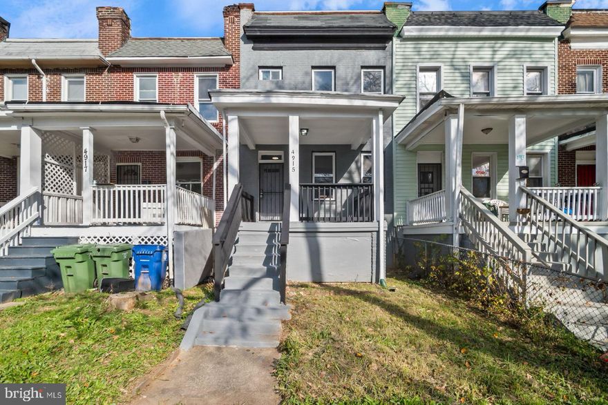 This charming 3-bedroom, 2-bathroom home is located in the heart of Baltimore and features a gated backyard, ideal for privacy and outdoor enjoyment, along with a spacious front porch that creates a warm and welcoming entry.

Important value-add: The owner is willing to provide a one-year home warranty and is open to potential seller credits, offering added peace of mind and flexibility for a buyer.

The home is offered with a freezer, refrigerator, stove range, and built-in microwave, making it move-in ready from day one.

Conveniently located near major employers such as Johns Hopkins University and the University of Maryland, the property also offers easy access to nearby bus routes and metro/subway connections. With a Walk Score of 79 and close proximity to key roadways, this location supports both convenience and accessibility.

This home delivers comfort, location, and buyer-friendly terms—a strong opportunity in today’s market.

 * * Interested buyers are encouraged to reach out to learn more about potential programs that may assist with closing costs or offer low down payment options. Availability and eligibility vary—contact us for details * *