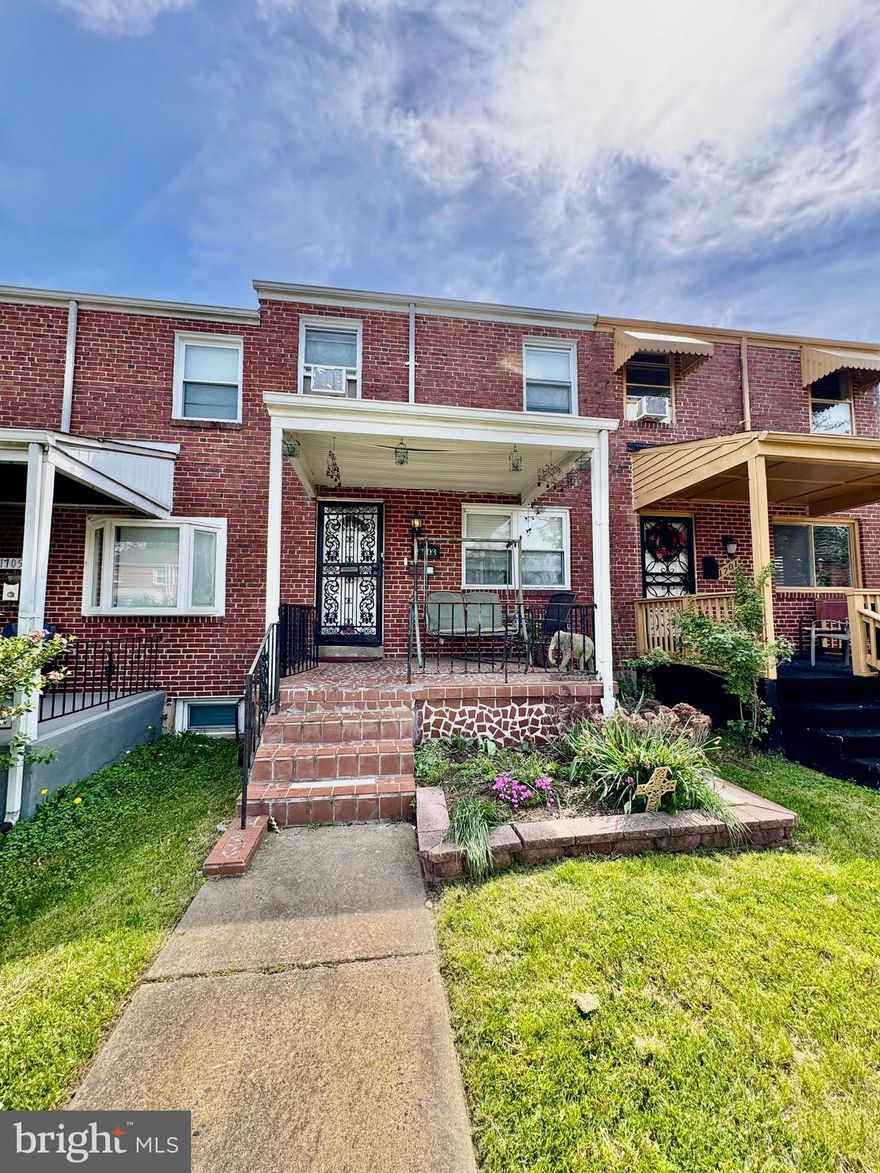 This loved Loch Raven home is a must see. The owner has updated this home over the years  with the following improvements. Wood floors on main level, laminate flooring in the basement, wood kitchen cabinets, with tile backsplash,  full bath in basement with shower, remodeled upper level full bath, and much more. The home is being sold as-is don't miss out on this one!