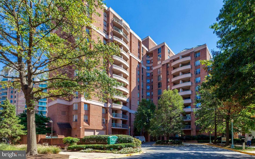 NEW PRICE as of 8/6 - $389,000. Welcome to The Christopher Condominium, a fantastic urban building located in the heart of downtown Bethesda! This wonderful one bedroom, one bathroom condominium features bright and sunny views, a private balcony and over 600 square feet of space. The main entryway highlights tiled floors opening to the kitchen and comfortable living area. The kitchen is equipped to handle all of your cooking needs and the living area connects to the balcony through the floor-to-ceiling sliding glass doors. The hall closet can store any additional items and bar seating can be found off the kitchen. The bedroom showcases a generously sized walk-in closet and connects to the full bathroom that is complete with a shower and tub. The bathroom is accessible from the main foyer and perfectly tucks away the washer and dryer. Enjoy the luxury of having a separately deeded garage parking space in this prime Bethesda location! The fitness center, locker rooms, outdoor pool and party room are the fabulous amenities that can be utilized in this building. Just steps away from the Bethesda Metro, endless restaurants and shopping, local grocery stores, the Bethesda Library and Bethesda Elementary, this building could not be more perfectly situated! Don’t miss the opportunity to make this yours.