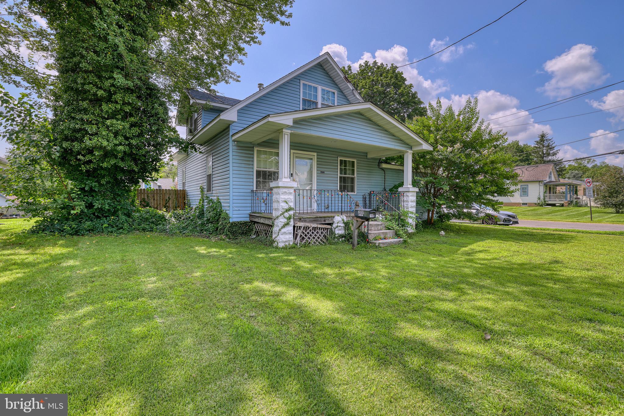 Located on a corner lot with easy access to main roads, schools, shopping etc. , this expanded home features 2 bedrooms and a full bath on each level. Remodeling in 2019 included a new roof, new kitchen , new windows, central air, water heater, flooring and more. Relax on the front porch or the rear deck, The nice size yard is perfect for fun and entertaining. Low taxes ! Parking along side street ( Sunset) and 1 parking spot inside fenced backyard gate.
Showings limited to 10 am-5 pm weekdays and 11 am - 130 pm on Sat & Sun. 2 Hour Notice to show please so pets can be taken out of the house .