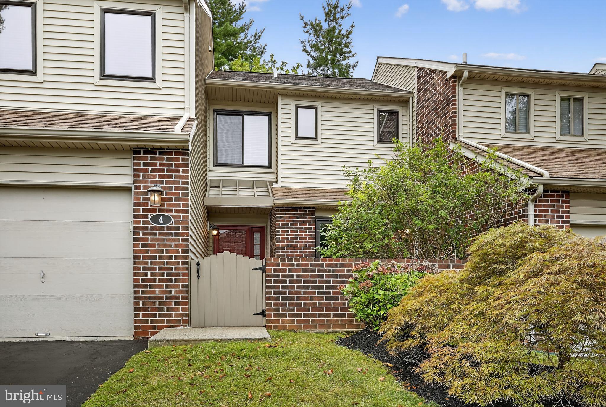 Great Townhouse with Fresh Paint throughout and in Move In Condition. Spacious Contemporary Design with Updated Eat in Kitchen and Bathrooms, Fireplace, vaulted Living Room, Dining Room, Rear Covered Patio, Front Fenced in Patio/Courtyard, Extra Large Primary Suite with Nice Full Bathroom, a Walk In Closet, a 2nd Closet and Deck.
Also on 2nd floor is the Laundry Center, Full Hall Bathroom and a 2nd bedroom or office. The Built in Garage and a Full Basement offer incredible storage space. Great Design with an Open Airy Feel. Come Quick. This unit comes with a Washer, Dryer, Refrigerator, Microwave.