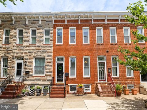 Townhouse For Sale - 1412 E Fort Avenue<br/> BALTIMORE, MD 21230