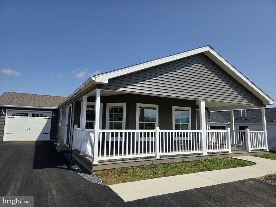New construction Energy star home in Charcoal and white exterior on a 3 ft block crawlspace, trex decking, vinyl railing etc. White painted drywall interior. Stainless steel appliances, Carpet and laminate flooring throughout and many more upgrades.