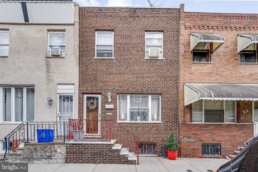 Meticulously maintained 3 bedroom/1.5 bath home on a great block in Lower Moyamensing! Enter in to the open floor plan finished with updated laminate flooring and plenty of space for a living and dining area. The kitchen is spacious with original cabinetry and ample countertop space along with access to your private patio. The basement is finished with a half bathroom and is the perfect space for an additional living area, home office or even a home gym! The 2nd floor hosts the 3 bedrooms and updated full bathroom. Great opportunity for a first time buyer to make it their own and live on a nice quiet block close to public transportation and all the great restaurants South Philly has to offer!