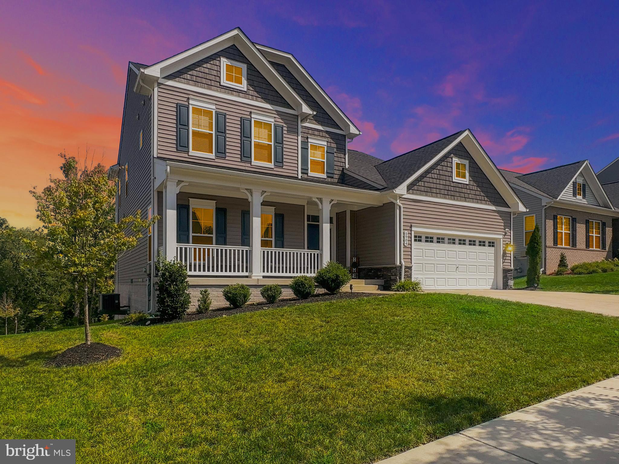 Welcome to your dream home in sought-after Brandywine! This stunning, move-in ready residence offers the perfect blend of modern elegance and functional design. From the moment you arrive, the inviting curb appeal and manicured lawn set the tone for what's inside. Step through the front door into a light-filled, open-concept main level featuring gleaming hardwood floors, a spacious living area, and a dedicated home office. The gourmet kitchen is a chef's delight, boasting white shaker cabinetry, high-end stainless steel appliances, granite countertops, an oversized island, and a stylish backsplash. The adjoining dining and family rooms make entertaining effortless, while large windows frame serene backyard views. Upstairs, discover generously sized bedrooms-including a luxurious owner's suite with a spa-inspired bath, dual vanities, a soaking tub, and an oversized walk-in shower. The versatile loft area provides the perfect spot for a playroom, lounge, or creative space. The fully finished basement offers endless possibilities-whether you envision a home theater, gym, or game room-with ample storage throughout. Enjoy outdoor living on your private deck, overlooking lush green space, or take advantage of the community and scenic surroundings and nearby parks. Additional highlights include a stylish laundry room, attached two-car garage, and proximity to shopping, dining, commuter routes, and top-rated schools.
Motivated Seller. Don't miss your chance to make 5904 Saint Pauls Bluff your forever home-schedule your private tour today!