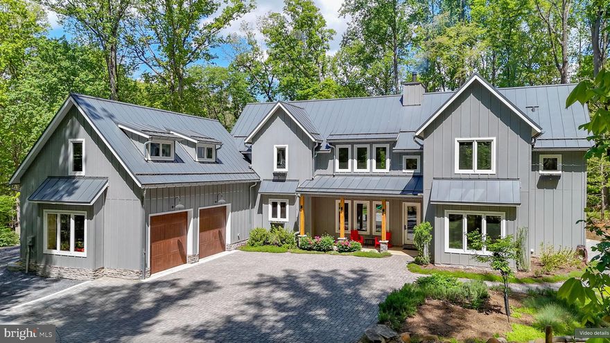 Exceptional, modern, custom-built home nestled on 3+ private acres, offering the perfect blend of luxury, design, and tranquility. This one-of-a-kind residence showcases high-end finishes throughout, including designer fixtures, premium materials, such as board and batten Diamond Kote siding, and meticulous craftsmanship. The gourmet chef’s kitchen is a true centerpiece, designed for both everyday living and entertaining. Custom, walk-in pantry with state of the art freezer, and tons of storage for those Costco runs! Expansive windows flood the home with natural light in the 30' cathedral ceiling great room while the wall of pivot-stack doors seamlessly connect the indoor and outdoor living areas. An oversized two-car garage offers abundant space, with potential for an in-law suite or guest quarters above. The thoughtfully designed 3000+ square foot patio and gardens create an oasis, perfect for dining, relaxing, and enjoying the surrounding landscape. The open-concept spaces designed for parties as well as everyday comfort while adding versatility to this already remarkable home. Some amazing features include the first floor owners suite, second floor family room, true 2-person office with floor to ceiling built in bookcases and hinged window seats, large laundry area, equipped with laundry chute, hallway lights, metal roof and so much more. Oakdale school district with the new elementary opening soon. Convenient to all commuter routes, shopping, and fun!