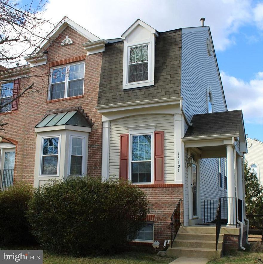 This stunning home is situated on an end lot located in the sought after community of Perrywood, minutes away from I-495.  The kitchen features stainless steel appliances and granite countertops, beautiful cherry oak hardwood floors throughout the main level. Open concept living room and dining room lead to a spacious deck with plenty room for entertaining. Spacious primary bedroom with a walk in closet with built in storage, primary bath has a soaking tub and separate shower.  Home is freshly painted, other upgrades include new water heater (2022), washer & dryer(2017) most of the windows were replaced(2017).