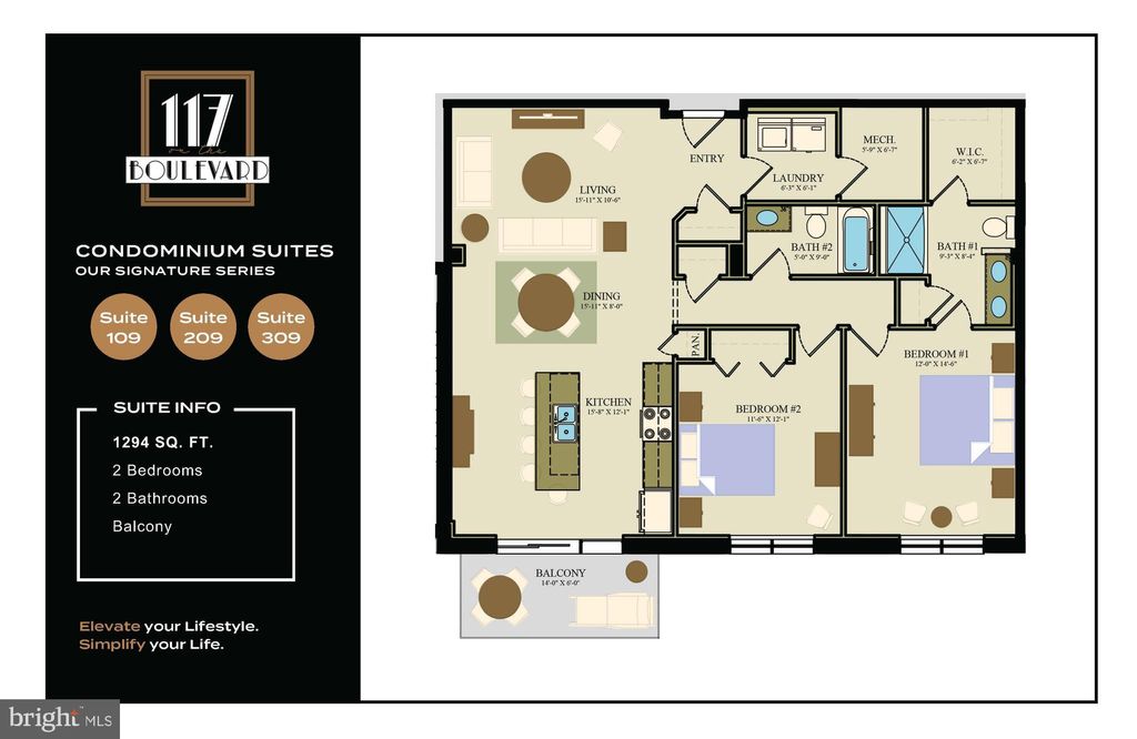 Photo of 117 Blackford Boulevard #109, LEBANON, PA 17042 (MLS # PALN2023972)