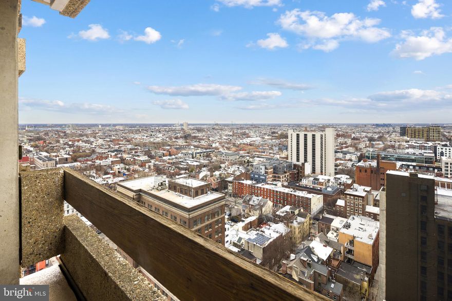 1326 Spruce St, Unit 2208 – Center City Philadelphia.
Welcome to this spacious and beautifully maintained 1-bedroom, 1-bath condo in the heart of Center City Philadelphia. This inviting residence features hardwood floors throughout and an open, airy layout that offers both comfort and functionality.
The unit includes a bright living area that flows seamlessly into a dedicated dining space and a well-appointed kitchen complete with stainless steel appliances and granite countertops. Step outside onto your private balcony and take in stunning views of the city—an ideal spot to relax or enjoy your morning coffee.
This home has been exceptionally well kept and is truly move-in ready. Located in an unbeatable Center City location, you’ll be just steps from some of Philadelphia’s best restaurants, theaters, shopping, and cultural attractions. With so much at your doorstep, you may never need to leave the neighborhood.
The building offers excellent amenities including 24-hour security and a full-time doorman, providing both convenience and peace of mind.
The building and location consistently attract strong tenants, making it a fantastic option for investors as well.
Whether you're looking for a stylish city residence or a smart investment opportunity, this property checks every box.
The monthly condo fee includes gas for heat and cooking, hot and cold water, and basic cable and HBO.
Move right in and start enjoying the very best of Center City living.