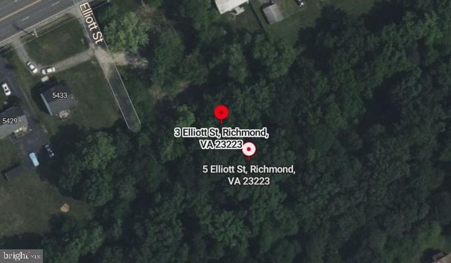 Listing is for two lots - 3 Elliott Street & and 5 Elliott Street