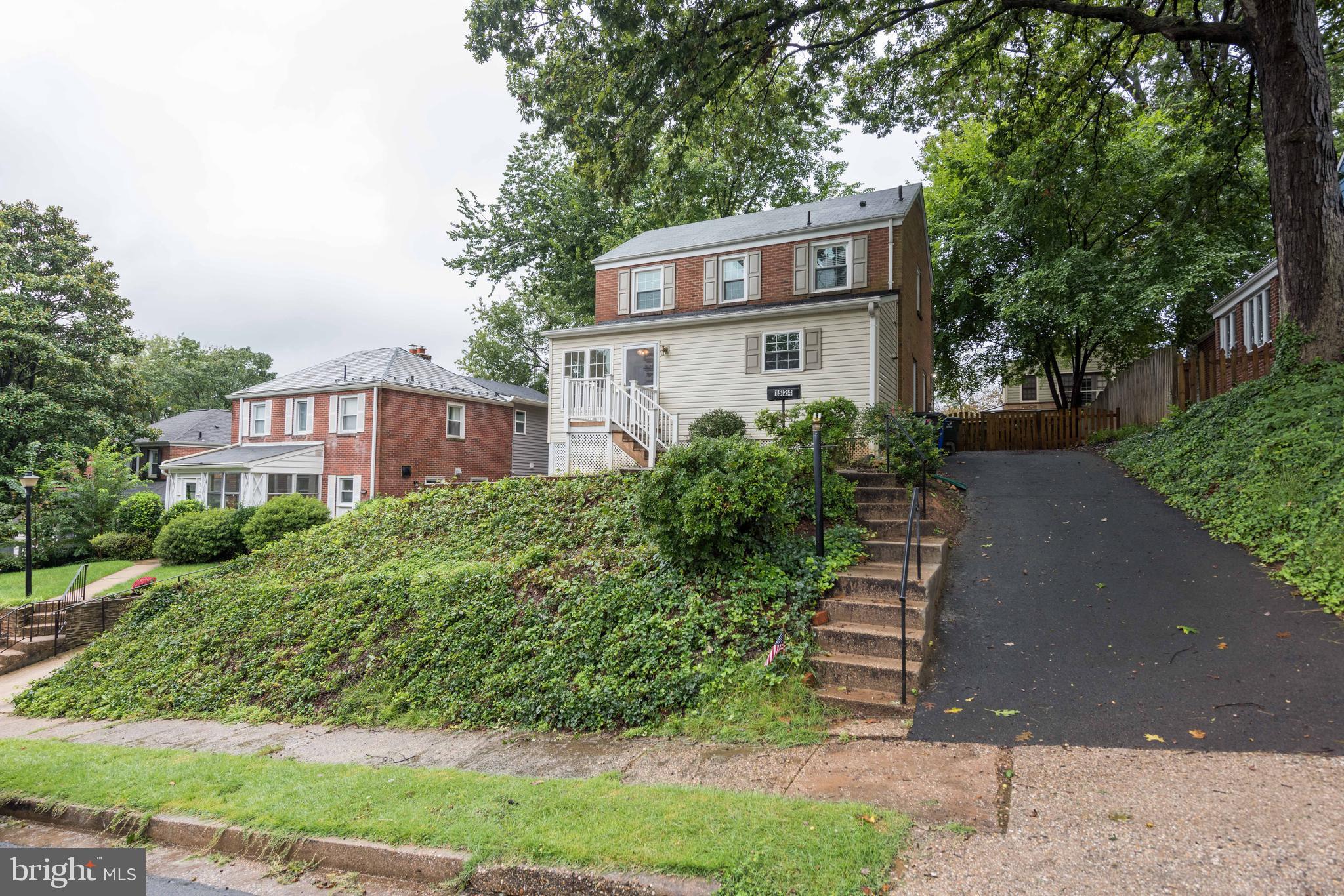 GREAT LOCATION: You must see this bright & beautiful 4 bedroom and 2.5 bathroom colonial brick/vinyl home. Hardwood floors throughout, newer large eat-in-kitchen and updated bathrooms. Main floor bedroom with full bathroom, separate dining room, mudroom/foyer entry, & full basement for dry storage with washer and dryer. One of the large bedrooms on second floor has a den that can be used as an office. *Fireplace is Decorative* Cozy fully fenced shaded back yard and flagstone patio is perfect for relaxing and entertaining friends, and oversized driveway can hold up to 3 cars, with plenty of additional street parking available. Just a few blocks away from Westover shops and restaurants and major roadways. Tenant pays for all utilities and is responsible for yard maintenance. Pets size restriction and case by case.