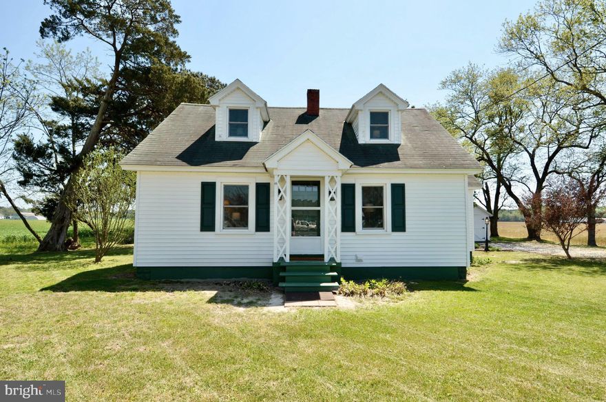 Callimg this home adorable is an understatement. Featuring A fresh coat of paint and new carpeting throughout, this nearly 1100 SF home is sure to please. There is ample space in the Living/Dining Room areas for entertaining and the kitchen is tidy and well maintained. There are two legitimate bedrooms with a third room that could be used as an office, extra living space or serve as a third sleeping area if needed, If storage is what you need then storage is what you have. 4 Outbuildings give you plenty of options for workshops, storage and more. Love the Water?  The home is only a 12-mile drive to Deal Island and all that is has to offer, yet just minutes away from the town of Princess Anne and all it has to offer.  Priced to sell this property won't last for long.