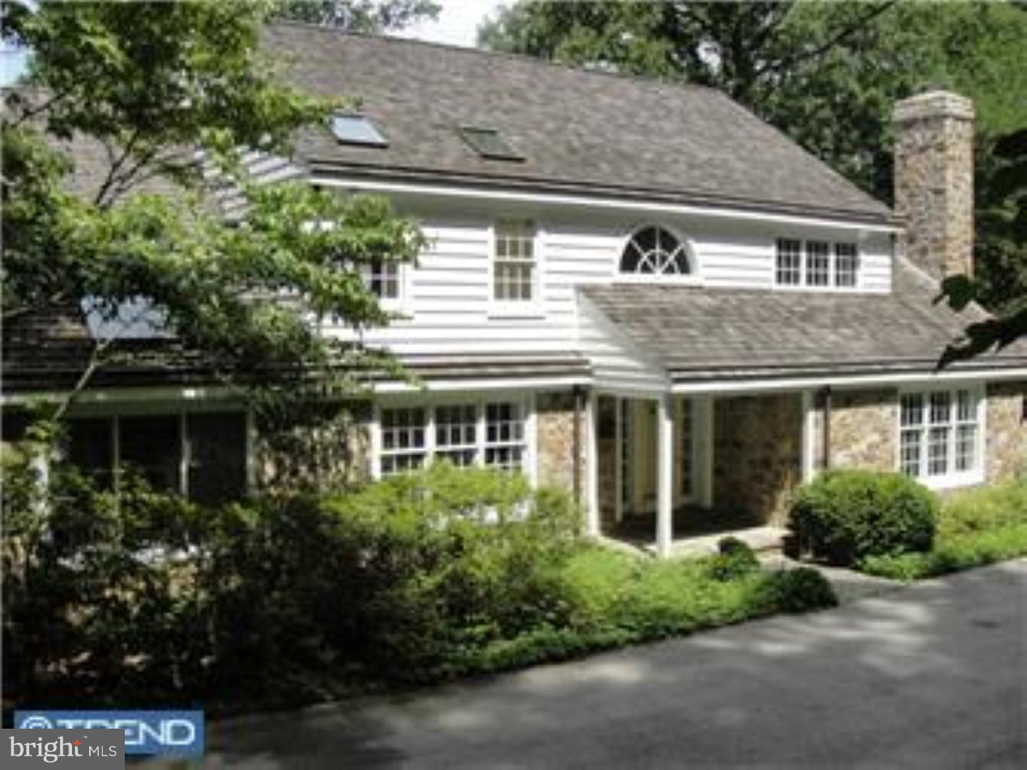 This custom built home was built by Hank Belber and designed by Ann Capron. This home has 9 foot ceilings, wide board flooring and is filled with moldings and architectural detail. Entrance Foyer leads to Center Hall with flagstone floor and cathedral ceiling. Formal Living Room with crown molding, chair rail, built-in book cases, hardwood floors and wood burning fireplace. Formal Dining Room with marble topped built-in cabinetry, crown molding and chair rail. Large full Kitchen with SubZero, Thermador Double Ovens, and eating area. Vaulted Family Room with built-in cabinetry, gas fireplace and bay windows. Office with built-in desk, outside entrance to flag stone patio with grill and pool. Sliding glass doors to Greenhouse with pottery sink. Formal Powder Room, Laundry Room and entrance to 2 car attached Garage. Master Bedroom with views over the pool, ceramic tile Bath with steam shower and large soaking tub and double vanity, 2 large walk-in closets with ample clothes storage; bedroom with ceramic tile bath with shower and pedestal sink. Ceramic tile bath with tub/shower, Bedroom with cedar closet and built-in bookcases. Basement is Semi finished with office and large closet. Pull down stairs to Attic. Adjacent properties as well as this property are under conservation easement. Adjacent to Fox Creek Walking & Riding Trails and surrounding conserving acreage.