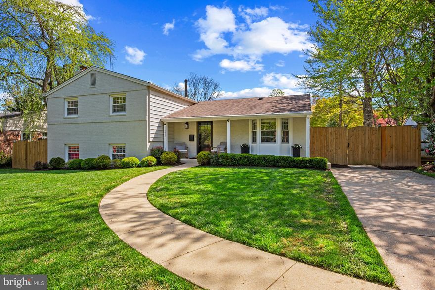 Discover this exquisite home nested in the sought-after community of White Flint Estates.  This fully renovated move-in ready home features 4 bedrooms and 2.5 fully remodeled bathrooms, offering ample space and comfort.  This open floorplan seamlessly connects the living, dining and kitchen areas, creating a perfect flow for entertaining and everyday living.  Beautiful countertops, SS appliances, recessed lighting, undermount lighting, premium carpet with top-end padding, built out laundry room, window treatments, custom stair railings, and access to rear patio.  The primary suite features a walk-in closet and new bath.  The three additional bedrooms are equally impressive and spacious.  The finished walk out basement adds valuable living space, perfect for a recreation room, office or home gym.  There is also a large storage room in the lower level.  The large patio provides a tranquil retreat for outdoor dining and relaxation.  Outdoor TV conveys with heavy swivel mount and Bose premium speakers. The spacious backyard is low maintenance with new shed, zoysia grass, trees and privacy fence.  Located on a beautiful street with plenty of parking.  Enjoy the vibrant community close to White Flint Plaza Shopping Center, White Flint Park, Druid Park, Wells Neighborhood Park, Black's Market Bistro and Garrett Park Train Station.  Pike and Rose is less than a mile away.  Walking distance to Grosvenor Metro and walk to Garrett Park Elementary.  This rare Kensington home blend's location lifestyle and luxury and it won't be on the market long.