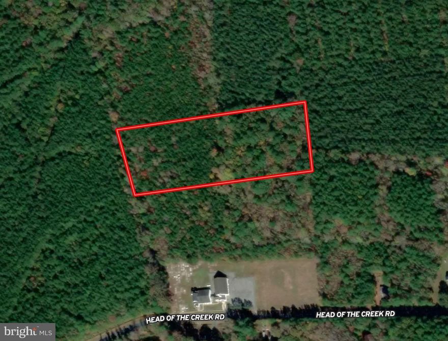 Welcome to this little hunter's paradise located in southwest Wicomico County off of Head of Creek Road. This 8.5 acres of land is nestled approximately 200 yards off Head of Creek Road and backs to well over 2,000 acres of state and private land owners giving you that BIG woods feel with a smaller budget. This is one of those smaller properties that is sure to provide big results. The land is a mix of mature and immatue pines mixed with hardwoods throughout. Current use of the property has been for hunting, with the opportunity for whitetail and sika deer, along with an abundance of turkeys in the area. Access to the property in through an old road leading from Head of Creek back to the property along the east boundary of the church property out front. Here's your opportunity to immurse yourself in big woods without breaking the bank. To convey with the property is a very nice box blind and hanging feeder set up as pictured.