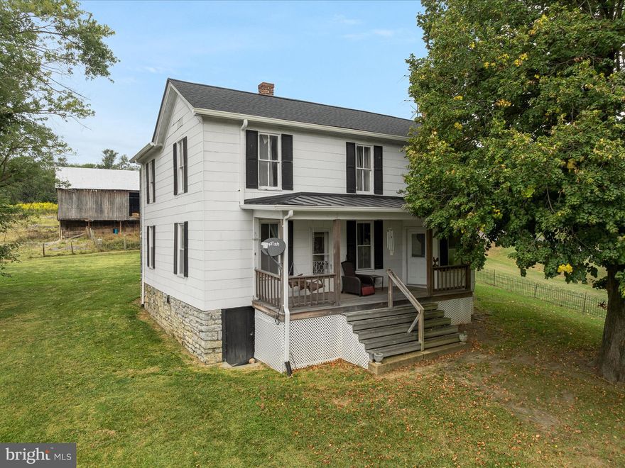 Discover the charm and potential of this 34.4-acre farm nestled in the Shenandoah Valley. Featuring a classic wooden bank barn, multiple outbuildings, and direct access to Brook Creek, this property offers the perfect setting for farming, livestock, or simply enjoying wide-open country living. The farmhouse includes three bedrooms and one bathroom. While it could use some updating, it already has a new roof and plenty of potential to be transformed into the cozy home of your dreams. With approximately 26 acres of open pasture fields, the land is ideal for cattle, horses, or other livestock. The balance of the acreage provides space for gardening, recreation, or expansion. Whether you’re seeking a working farm, a homestead project, or a peaceful rural retreat this farm has it all. This property is being sold as-is but is brimming with opportunity. There is also a lot across the road with a two car garage on it that is also up for discussion and can be negotiated with the property.  Give me a call today to set up your showing!