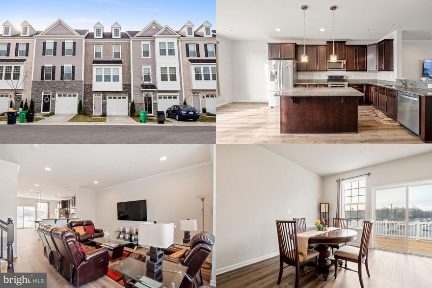 Get ready to fall in love with this modern like new 3 level townhouse in a charming neighborhood. Inside you will find a cozy living room area and a spacious open concept kitchen/dining room area with upgraded countertops and stainless steel appliances. This stunning townhome also offers 3 bedrooms and an office or 4th bedroom along with 3 baths just waiting to host your family. Bring your guests and family outside to the private deck, perfect for entertaining. This Home is a MUST SEE! Find out RIGHT NOW how you may qualify for UP TO 2% below market interest rates!  ** Accepting Back-up Offers**