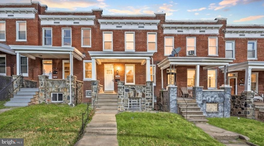 Welcome to 2308 Druid Park Drive, a beautifully updated Baltimore City home offering modern finishes, spacious living, and rare off-street parking—a major advantage in the city.

Inside, you’ll find an inviting open-concept layout featuring updated kitchen cabinets, granite countertops, stainless steel appliances, gas stove, and a large center island perfect for cooking and entertaining. Custom decorative accent walls in the dining area and along the stairway add a designer touch that makes this home stand out. Throughout the main and upper levels, the home showcases updated luxury vinyl plank flooring, recessed lighting, and clean, modern finishes.

The home offers 3 spacious bedrooms, 3.5 bathrooms, and a fully finished basement complete with a den or bonus room, giving you plenty of flexibility for guests, a home office, a gym, or a media space. The primary bedroom suite is a true highlight, featuring its own private full bathroom and a comfortable retreat-like feel. A rear deck provides a great spot to relax or entertain, and the rear driveway ensures the convenience of private off-street parking.

This property sits directly across the street from Druid Hill Park and is within walking distance to the Maryland Zoo, making it easy to enjoy one of Baltimore’s largest green spaces year-round. You’re also just minutes from Johns Hopkins, Loyola, Clipper Mill, Hampden, Woodberry, and some of the city's best restaurants, breweries, and cafés. With quick access to I-83, commuting downtown or into the county is simple and convenient.
Homes with this level of updates, prime location, and private parking don’t come along often. Don’t let this one slip away—schedule your showing today!