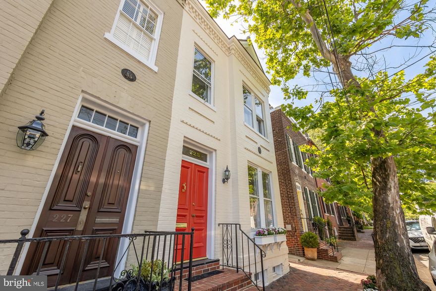 Welcome to 225 N Royal Street, a distinguished residence nestled in the heart of Old Town Alexandria. This exquisite property exudes both historical charm and modern elegance, offering a unique opportunity to own a piece of Alexandria's rich heritage. Constructed in 1875 , this timeless residence has witnessed the evolution of Alexandria from a bustling colonial port town to the vibrant, culturally rich city it is today. Steeped in history, 225 N Royal Street stands as a testament to the architectural craftsmanship of its era.

Step inside to discover an atmosphere of understated luxury and warmth. The spacious living areas are bathed in natural light, creating an inviting ambiance perfect for both grand entertaining and intimate gatherings. The gourmet kitchen, outfitted with state-of-the-art appliances and custom cabinetry, is a chef's dream.vWhile the home retains its historical integrity, it seamlessly integrates modern conveniences. The master suite is a serene retreat, complete with a luxurious en-suite bathroom and ample closet space. 

Additional bedrooms offer comfort and versatility, ideal for family living or hosting guests.
Situated on one of Old Town's most coveted streets, 225 N Royal Street offers unparalleled access to the area's finest dining, shopping, and cultural attractions. Stroll along cobblestone streets, visit nearby historic landmarks, and enjoy the scenic beauty of the Potomac River.

The private, beautifully landscaped garden provides a tranquil escape, perfect for al fresco dining or simply unwinding after a busy day.

This is more than just a home; it is a rare opportunity to own a piece of Alexandria's storied past while enjoying the comforts and conveniences of contemporary living. 225 N Royal Street is a property that must be experienced to be truly appreciated.

Don't miss your chance to call this historic gem your own. Contact us today to schedule a private viewing and step into the timeless elegance of 225 N Royal Street.