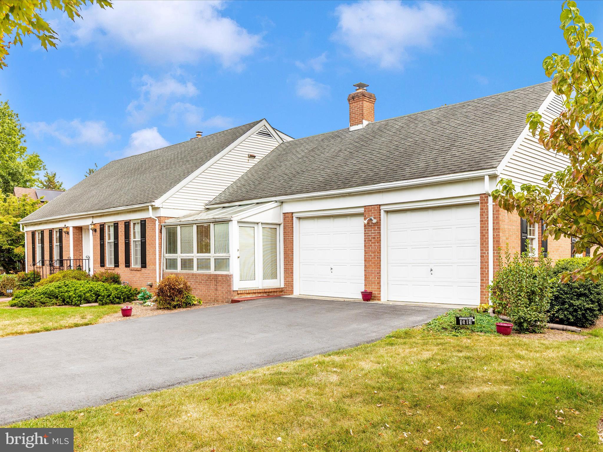 This charming custom-built Cape Cod style home in Rock Creek Estates, constructed in 1985, showcases pride of ownership and offers a spacious layout. The main level features a welcoming foyer with a solid oak staircase, a large living room, and a formal dining room. The kitchen boasts rich cherry wood cabinets, granite countertops, and stainless-steel appliances, along with ample table space. The family room, measuring 22'-5" x 12'-3", includes a woodstove flue and a brick hearth. A standout feature is the Pella solarium, filled with natural light from its multiple windows and skylights, perfect for indoor gardening. The main level also includes a bedroom with two closets and a connecting bathroom with a shower. Hardwood floors extend throughout most of the main level. Upstairs, you'll find three additional bedrooms, two full bathrooms, and a huge walk-in attic for storage. A small office adds practicality. The basement offers a spacious recreation room and an unfinished utility room. The home is heated with natural gas and features central air conditioning.  The oversized garage is 22' x 24'. Conveniently located near Historic Downtown Frederick, shopping, and highways, this home is a must-see!