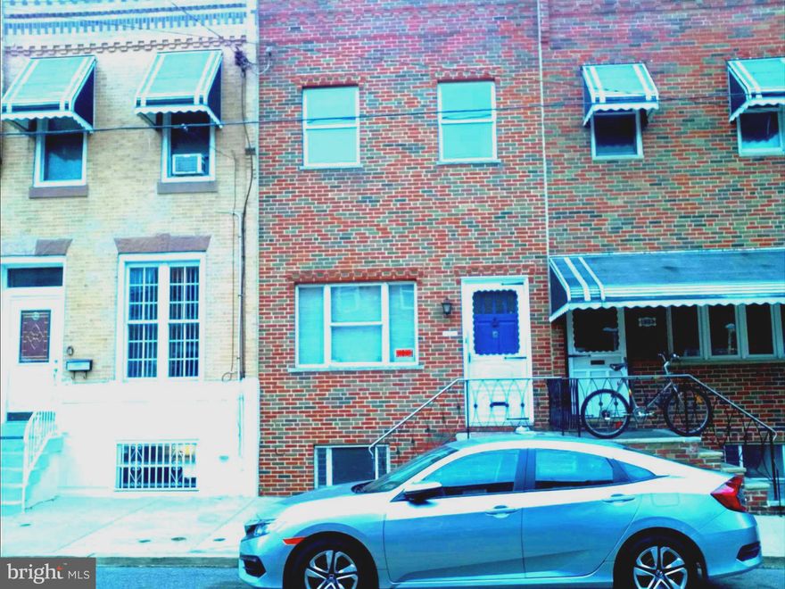 Lovely  super large East Passyunk Townhome features beautiful restored and new oak hardwood floors throut. Homes are going for $869 000  to 2 million right on  the corner of Mckean Street and newly built. Beautiful newer brick front with porch step Walk thru beautifully restored antique tiled  entry into a large living room featuring a wall-wall front window, great for your plants and a beautiful large antique etched mirror which stays with property. Thru Liv room you have a large beautiful formal dining room, with a full tile bath on the left with shower.  This home features a beautifully restored walnut stair railing plus oak stairs. Plus a beautiful attached antique light to light your way up stairs leaving dining room you enter additional large room which can be used for whatever(Recreation, office, breakfast area) Next a beautiful eat in kitchen with white oak cabinets, dishwasher and also brand new oak floors. Nice backyard for grilling and gardening. Entering 2nd floor, you will find a beautiful 13' x 22' back bedroom with large wall-wall closet. It also has 2 floor to ceiling windows to bring in the sunlight for more plants facing South. Enter the hall to a beautiful tiled bath with shower and tub. Two additional large bedrooms are featured on this floor with wall-wall closet.  Finally you have a super large cemented and painted basement 15,16'x 57 ready for your  exercise equipment, hobbies,lots of storage with storage closets and washer/dryer and mechanicals.  One of the largest  2 story townhomes in East Passyunk. "A great place to live" walk everywhere!  East Passyunk Shopping,  restaurants, bars right  around the cornerand the "Singing Fountain Park"around corner.  Down the street is the Acme/Cvs shopping center.   A short walk up east passyunk avenue to an organic cooperative shopping market .Walk down street to the "Bella Vista" 9th St Open Air Market and community, to Shops, vendors. Restaurants, bars, bakeries.  A short walk away is the famous "South St"  shopping, gallery, restaurants, bar district.  Center City. Is only 20 minute walk.Riverfront is few blocks away with dining, sit and walk by the river featuring, Ice Skating, roller skating, shops and food vendors, Giant Food Market. All of Center City is right there at your fingertips with cultural historic sites, such as the Liberty bell, Independence Hall and Parks, Constitution Center, galleries, dining,Universities,  Great shopping also available..  "A great place to live" Also you can walk to casinos, ballparks, entertainment venues! Beautiful welcoming Neighborhood!