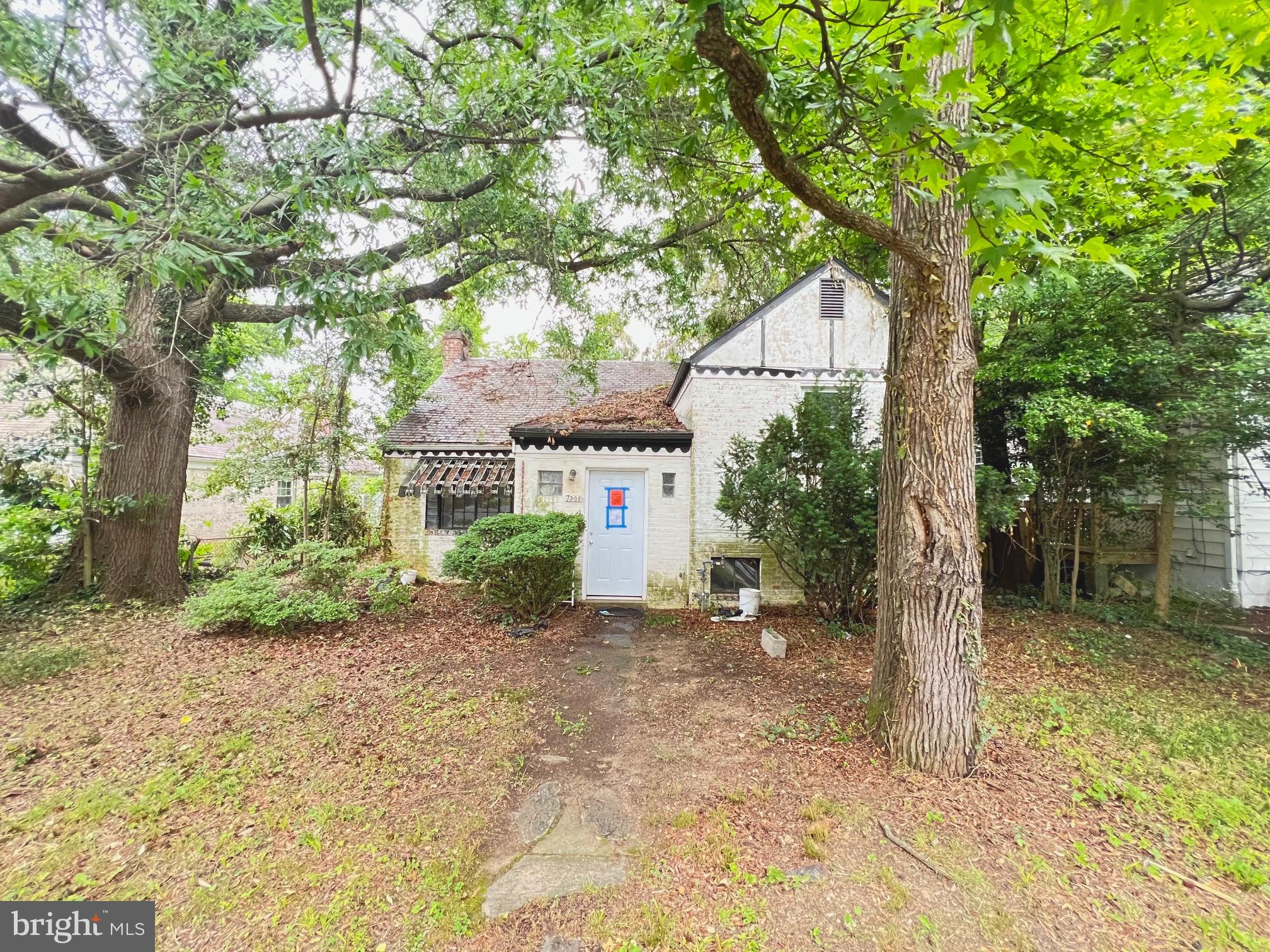 Home is a complete rehab/rebuild. Walking through is not recommended due to its rough condition. Great location with walking distance to the University of Maryland, restaurants, shops and public transportation. The potential is huge, if you are looking for a full project.