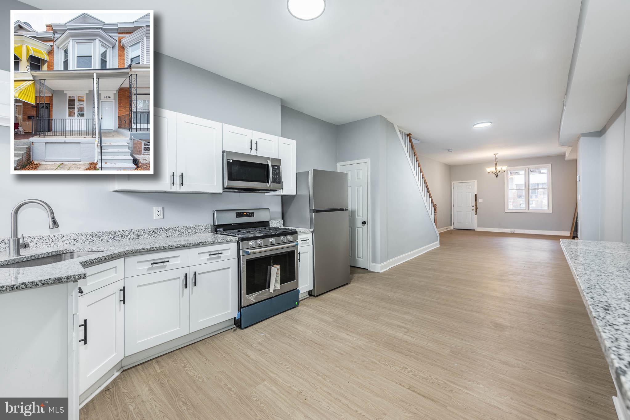 Back on Market!
"Step into this beautifully renovated interior row house, featuring 2 spacious bedrooms and 1 modern bathroom, all nestled in a peaceful, quiet neighborhood. This home comes with both a front and back porch, perfect for enjoying the outdoors, as well as a front and back yard offering plenty of space for relaxation or gardening. The large basement provides tons of potential, and there's even a dedicated area for a laundry room. Whether you're looking to add to your rental portfolio or seeking a tranquil place to call home, this property is a fantastic choice. It’s move-in ready and offers all the comforts you need!"