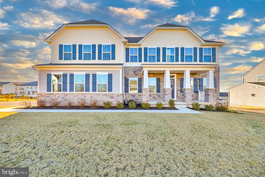 Newly priced, this beautifully designed Versailles model in the Estates at Saucon Valley community offers nearly 6,000 square feet of finished living space, blending elegant entertaining areas with a comfortable everyday layout. At the heart of the home, a dramatic two-story family room with a floor-to-ceiling stone fireplace creates a striking yet inviting gathering space, while large windows fill the home with natural light. The impressive kitchen features an oversized center island, abundant cabinetry, and opens seamlessly to the surrounding living and dining areas. With six bedrooms and six full bathrooms, the layout offers exceptional flexibility, including a first-floor bedroom with full bath that works well for guests, extended family, or a private office. Upstairs, the spacious primary suite offers a peaceful retreat with a sitting area, two walk-in closets, and a luxurious bathroom with dual vanities and a spa-style shower. The finished walk-out lower level expands the living space with a recreation area, media room, office, and full bath. Enjoy panoramic valley views, access to the community walking trail, and the convenience of a three-car garage with EV charging, all within the Southern Lehigh School District.