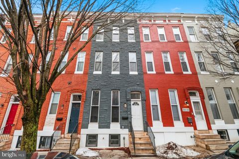 Townhouse For Sale - 1028 N Fulton Avenue<br/> BALTIMORE, MD 21217
