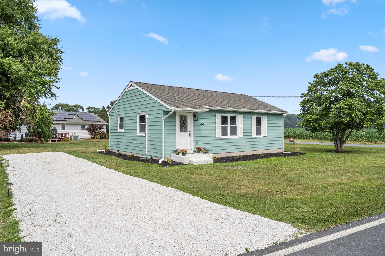Would you look at this extremely charming rancher in highly demanded Hebron town limits! Located on a large corner lot, this fully renovated property is turn key and ready to go! All new plumbing, electric, HVAC, roof, fixtures, kitchen, granite counter tops and bathrooms. Fresh landscaping for the summers season, located within minutes from shopping, dining and entertainment. Easy location for those looking to commute as well only minutes away from the Rt. 50 bypass for easy travel. Property sits on a double size town lot leaving plenty of space for entertaining, parking, hosting events ect. Jump on this one as it won't last long!