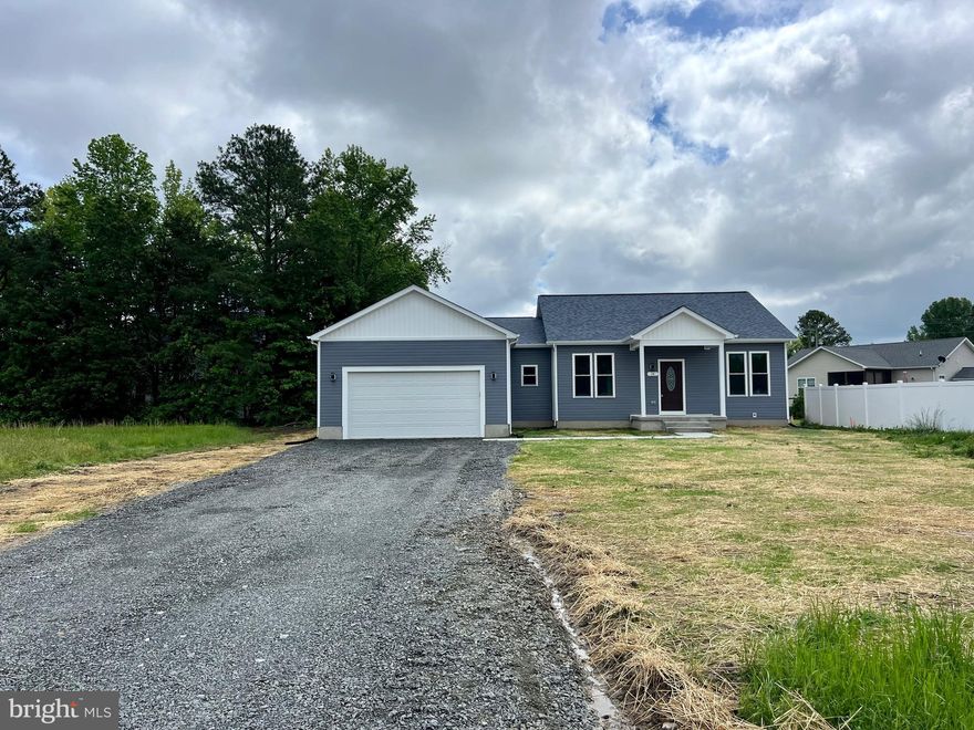 Under Construction now ,   BY USING THE PREFERRED BUILDER LENDER YOU COULD GET UP TO $30,000 IN BUYER’S ASSISTANCE.$17,500–$20,000 IN GRANT FUNDS TOWARD:DOWN PAYMENT ASSISTANCE,CLOSING COSTS, PRINCIPAL REDUCTION !! WHO QUALIFIES? FIRST-TIME BUYERS,SCHOOL EMPLOYEES, HEALTHCARE WORKERS, FIRST RESPONDERS, AND MILITARY,BUYERS EARNING 80% OR LESS OF THE AREA’S MEDIAN INCOME FUNDS ARE LIMITED AND AVAILABLE ON A FIRST-COME, FIRST-SERVED BASIS. Buy with confidence backed by industry leading 10-year structural warranty and 39-month extended warranty on major systems and appliances  House  has 1600 heated SQF 3 bedrooms 2- 1/2 bathrooms a 20x6 Covered back porch and a Lot More upgrades that are included in the Price GREAT LOCATION in EBB TIDE BEACH with a voluntary HOA which includes access to Ebb Tide beach, with lost of amenities like a Fishing pier , Pavilion Boat ramp with access to Matox Creek and Potomac River , Picnic Area  the costs is about+-$200 a year. Ebb Tide Beach is a friendly  golf cart community 35 Minutes to Dahlgren ,35 Minutes to Bowling Green /A.P. Hill ,and under a Hour of Driving to Fredericksburg. Easy access to Maryland via Harry Nice Bridge  . Stop by and check it
out