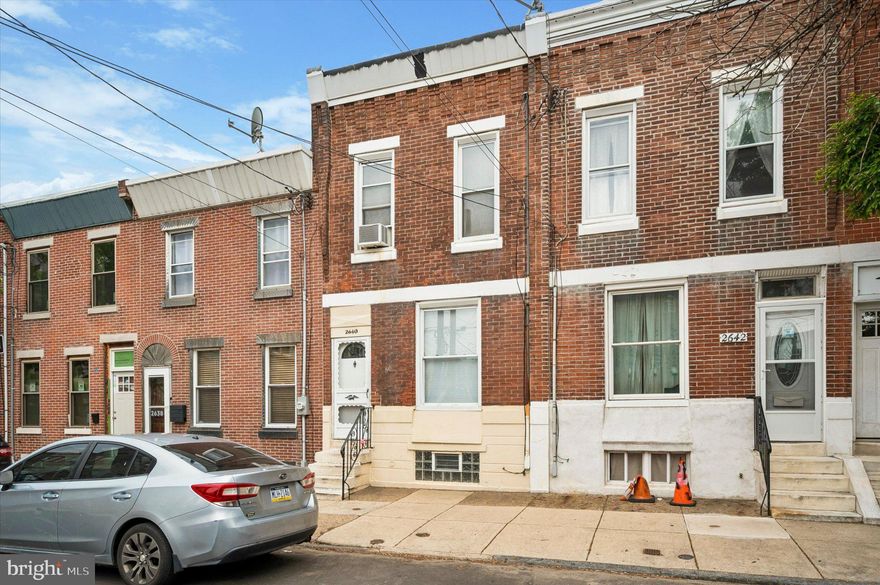 Welcome to 2640 Memphis Street, a 3-bedroom, 2 full bathroom home located in the heart of Philadelphia’s vibrant 19125 zip code. This property offers a fantastic opportunity for investors or buyers looking to customize their dream home.

The main level features a traditional layout with ample living and dining space, leading into a kitchen ready for your personal touch. Upstairs, you’ll find three well-proportioned bedrooms and a full hall bathroom. Laundry hook up system is conveniently located on the second floor in the bathroom. 

The finished basement includes an additional full bathroom, providing extra flexible space that can be used for storage, a home office, or future living area.

This property requires renovation and is being sold in as-is condition, making it an excellent value-add opportunity. With strong potential and a desirable location close to shopping, dining, and major transportation routes, this home is ready for its next chapter.