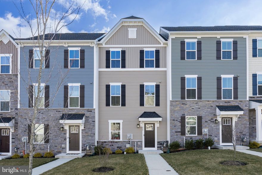 Only a relocation makes this beautiful 4 bed, 3.5 bath townhome available . Why hassle with new construction  when this home is only one year young and all the upgrades have been done for you in this Strauss E model, the largest of the Ryan Homes composer series. This model gives you an abundance of  living and storage space typically found in a single family home  but with the convenience of a town home community.  The highlight of the main level is the expansive kitchen with an enormous island which has seating space for 4.  The kitchen features upgraded white cabinetry, granite countertops, stainless appliances, and tile backsplash.  The kitchen opens into a bright and airy living room with crown moulding on one side and a window lined morning/dining room accented by a built in hutch on the other. This area provides additional storage/work space or could be used as a coffee bar. There is also a slider door which provides access to the 10 X 20 composite deck.  A powder room completes the main floor. Upstairs ,  the primary bedroom is accented with a tray ceiling and a huge walk in closet and the primary bath features double sinks, a soaking tub, and separate shower. The 2 additional bedrooms on this level both have generous sized closets  for storage space  and the laundry is  on this level for added convenience. A hall bath completes the second level. The lower level is finished with a 4th bedroom which includes a window and closet  as well as a 3rd full bath for ease and functionality.  A 2 car garage can also be accessed from this level.   Some additional upgrades not previously mentioned include all wood (oak) stairs, hard surface flooring (LPV) throughout the first floor, additional cabinetry in laundry room, kitchen pendant lights, and overhead LED lights in all the bedrooms. Located in Mapleview, a low maintenance community where lawn care and snow removal is covered for you in award winning Downingtown School District and minutes from Marsh Creek State Park, Springton Manor, schools, shops, and restaurants. Ryan Homes warranty is transferrable to new owner.