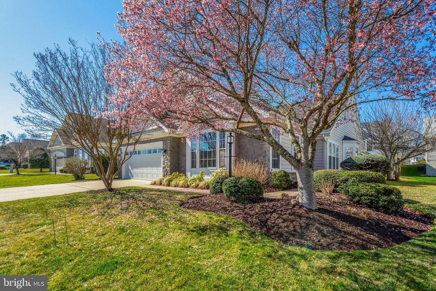 ***OPEN HOUSE CANCELED***Heritage Hunt 55+* FABULOUS one level 'Yardley'- NO MORE STAIRS!* Stone front* 3 Bedrooms* 2 Bathrooms* Soft neutral paint* Gourmet Kitchen with 42" wood cabinets with updated hardware and with pull-out trays. Corian counters and Island. Tiled backsplash. Pantry. White appliances include: Refrigerator, Icemaker, Built-in Microwave, Dishwasher, Stove (replaced in 2024)* Wet Bar* Breakfast room with Bay Window * Plantation Shutters* Hardwoods* Neutral carpet- just cleaned* Family room off Kitchen  with sloped ceiling, recessed lights* Gas Fireplace* Living room - a versatile space-could be used as an Office* Dining room with chair rail, chandelier, triple window with Zebra blinds* Primary Bedroom suite with walk -in closet, windows with blinds & sheers* Primary Bathroom with double sink vanity, soaking tub and separate shower, window with new blind* Bedrooms 2 & 3 each with a wall closet, neutral carpet * Bathroom 2 with Tub/shower, single sink vanity* 2 linen closets* Laundry room with LG washer and Dryer (approx. 2020)* 50g Hot Water Heater (2023)*  HVAC (approx. 2016/17)* Mains water valve replaced (2021)*  Roof replaced (2016)*  2 car Garage with updated opener and  insulated metal Garage door (2020)* Professionally landscaped Yard, with In-ground Irrigation System*  Spacious screened Porch, with stamped concrete floor, ceiling fan, recently re-screened* Stamped Concrete Patio* MOVE-IN-READY! ***Professional Photos coming***