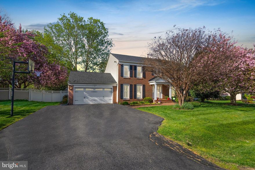 Welcome home to this beautiful and meticulously maintained colonial in the highly sought-after Cherrywood neighborhood! Sitting on .38 acres and just over 3,700 square feet, this 4 bedroom, 3.5 bathroom brick colonial is surely one you don't want to miss! The formal living room and dining room greet you as you enter, and you will also notice the amazing and open kitchen and family room area, complete with an incredible fireplace. The kitchen features an incredible amount of storage space, granite countertops, a kitchen island, stainless steel appliances, walkout access to the backyard, and an abundance of natural light all around you! Upstairs, relaxation awaits you in the absolutely stunning and spacious primary suite, complete with a walk-in closet, and the beautifully remodeled ensuite. 3 generously sized bedrooms and another full bathroom can be found upstairs as well. Downstairs, the basement has it all! Huge rec room, space for a home gym or home office, storage space, another remodeled full bathroom, and so much more! Outside, you will find a large privacy fence surrounding you, complete with a custom patio, perfect for relaxing and big enough for a firepit, perfect for those chilly evenings! This one is a must-see!