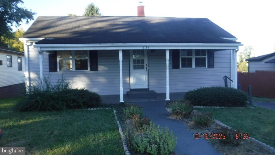 WOW-Come see this charming 3 bedroom 2 full bath vinyl sided ranch home waiting for you to update and revitalize-located near shopping and main roads.  The eat-in kitchen is open with electric range.  The primary bedroom is well proportioned with wood floors-the remaining bedrooms are also good sized-bathrooms feature tub/shower combinations-the detached shed is there for extra storage.  This property may qualify for Seller Financing (Vendee).  If Property was built prior to 1978, Lead Based Paint Potentially Exists.