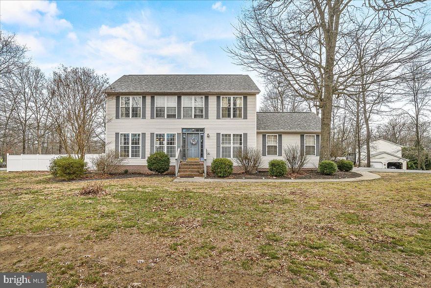 Welcome home to this beautiful 4-bedroom, 2.5-bath colonial, perfectly situated on a large corner lot in a sought-after neighborhood with no HOA! Surrounded by mature trees, this home offers a private oasis featuring an in-ground pool, vinyl privacy fence, and a composite deck just off the dining area—ideal for outdoor entertaining. Inside, you’ll find a spacious traditional floorplan layout with laundry conveniently located in the primary suite on the upper level. Located just minutes from shopping, restaurants, and major commuter routes, this home combines comfort, convenience, and charm.  Don’t miss this opportunity—schedule your showing today!