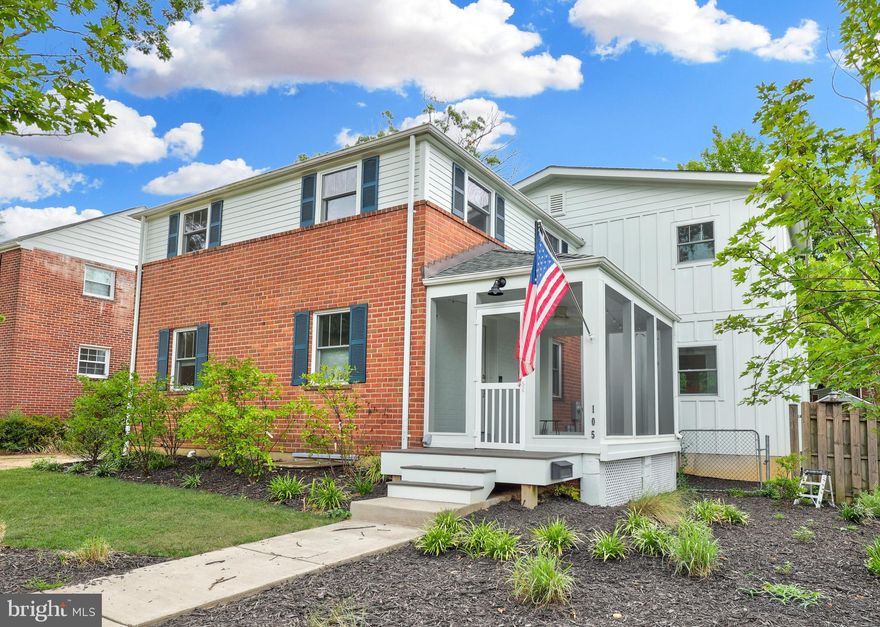 This stunning home offers 5 Bedrooms 3.5 Bathrooms on 3 Levels with
Detached 2 Car Garage with additional storage, screened in front porch,
freshly remodeled top to bottom with brand new two story addition including
a well appointed kitchen with the master-chef in mind and will keep you
part of the conversation with this open floor plan leading to a spacious living
room with a gas fireplace, side door entrance off driveway has built in
bench with rack for shoes and coats. Second floor offers a true primary
bedroom with a large walk-in closet, spacious bath with freestanding
bathtub and separate shower. 5th bedroom in basement with egress window,
Hardy cement siding. Hardwood floors on top two levels. Every detail has
been thoughtfully and expertly executed to bring you an oasis bathed in
light, style and convenience. The two car garage with driveway offers ample
room for vehicles and storage. It's conveniently located within walking
distance to parks, multi-use trails, the elementary school, community
centers, restaurants, grocery stores, public transportation, and more. This
residence offers the perfect balance of accessibility, convenience, and
comfort in the heart of Arlington, with its close proximity to DC,
Pentagon, Washington National Airport, and major commuting thoroughfares,
as well as hospitals and medical centers.