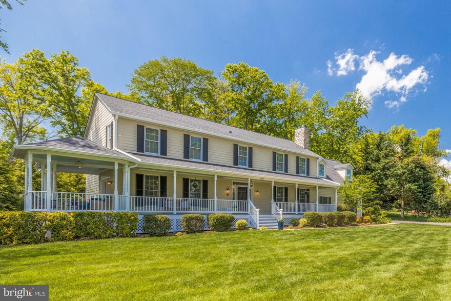 Welcome to Wellington, once part of George Washington’s home estate and now one of the most sought-after communities in Alexandria, Virginia due to it’s immediate proximity to the nation’s capital, Old Towne Alexandria, Fort Belvoir and the Pentagon while affording residents with beautiful, tree-lined streets and the charm, character and relative privacy generally unheard of in Northern Virginia. With over $400,000 in upgrades and expansions, this meticulously maintained Colonial is only a block away from the Potomac River which can be viewed from its absolutely stunning wrap-around front porch across the sprawling from lawn. This in addition to its beautiful patio, deck and larger-than-average backyard. The curb appeal of this property is off the charts! The home has beautiful hardwood flooring throughout the main and much of the upper floor, two cozy fireplaces, a brand new roof [2022] and a two-car attached garage. The primary bedroom leads to two absolutely huge walk-in closets and a bathroom complete with a modern soaking tub and frameless shower. And the KITCHEN! Oh, the kitchen! Enjoy the luxury and advantage of preparing meals with your stainless steel gas range and hood; a second wall oven and built-in microwave; what seems like enough gorgeous granite countertops to land a small airplane; and even a beverage fridge for those that enjoy relaxing in their private Northern Virginia oasis after a long day at work. Rounding out the home is a fully finished lower level with a full bath and a NTC fifth bedroom. A commuter’s dream, one cannot overstate how perfectly postured this property is for those that travel to Washington DC or one of the many military installations in the area. Welcome home to 7859 SOUTHDOWN ROAD.