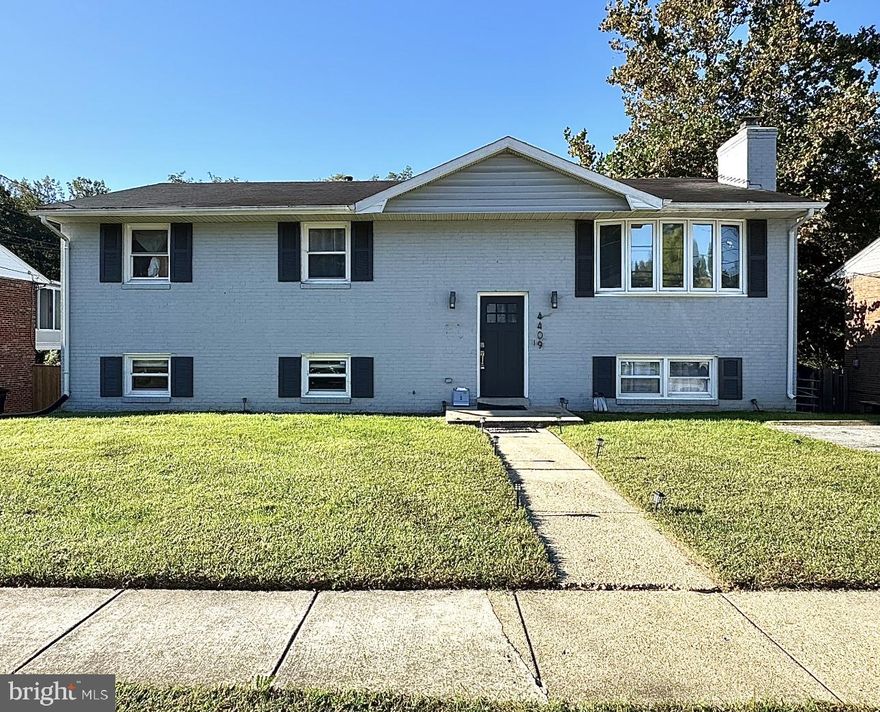 Amazing 5 BR/3 BA Single-Family Home in Temple Hills! This home features hardwood floors and beautiful walls throughout. The spacious and bright living area connects to a separate dining room, creating an ideal space for gatherings. The kitchen includes modern countertops, ample cabinetry, and stainless steel appliances, with direct access to a large deck—perfect for outdoor dining or relaxation. The main level offers three spacious bedrooms with generous closet space. The primary bedroom has its own full bathroom, while another full bathroom is located in the hallway for sharing.

The fully finished lower level provides a second living area with a decorative fireplace, ideal for entertainment or a home workspace. This level also includes two additional bedrooms, a third full bathroom, and a versatile den that can be used for storage or as an office. The utility room houses the washer and dryer and can be accessed from one of the rooms.

Sliding glass doors from the lower level open to a covered patio and a fenced backyard—perfect for enjoying both indoor and outdoor living!

Local Attractions:

- Oxon Run Park: A large community park offering walking trails, sports fields, playgrounds, and open green space.
- MGM National Harbor: A premier casino and resort with fine dining, live shows, gaming, and nightlife.
- National Harbor: A vibrant waterfront destination with restaurants, shops, the Capital Wheel, and entertainment options.
- Oxon Hill Farm (Oxon Cove Park): A historic farm featuring animals, gardens, and nature trails.
- Tanger Outlets National Harbor: A shopping destination with brand-name outlets and dining options.

Nearby Major Highways:

- Interstate 495 (I-495 / Capital Beltway) - Circles Washington, DC, connecting Temple Hills to Maryland and Virginia.
- Maryland Route 5 (Branch Avenue) - A major north-south corridor providing direct access to Washington, DC, and southern Maryland.

Pets are welcome with additional non refundable pet fee!