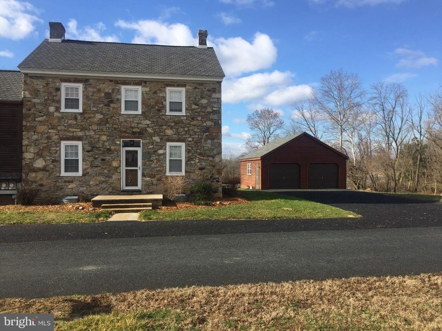 Historic water front rental opportunity. Historic stone home with 3 bedrooms and 1 bath with detached garage.  Fish, jet ski, kyac from your back yard. This home was built in 1735 and George Washington most likely slept here. Home has many new updates including new luxury kitchen with granite counters. The original hardwood floors have been recently redone and run throughout the entire home.