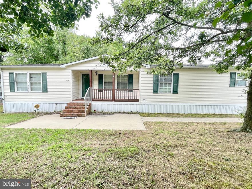 Back on market at no fault of the seller. Welcome inside this 3 bedroom, 2 bath mobile home located in Cedarhurst MHP, in Salisbury, MD! Enter into the spacious the living room which offers plenty of natural light a beautiful fireplace and a sliding glass door that leads to the outside deck. The living room  flows into the large, welcoming kitchen. The kitchen offers abundant cabinet space, a small pantry and plenty of countertop space. Next to the kitchen, you will find the conveniently placed laundry room with a side door to the exterior. The dining room is adjoining to the kitchen and also flows openly to the living room.  On one side of the living room, you will find the master bedroom with a double closet and a renovated master bathroom. On the other side of the living room, you will find the two spare bedrooms which are located near the second full bathroom. The backyard has a cleared view and has a full wrap around deck on the back side of the home for outdoor lounging and entertaining. Buyers must be approved by the park before moving in. Ground Rent is $465 per month which includes water, sewer, and property tax. Trash is $11.66 per month. Call today to schedule a private tour!