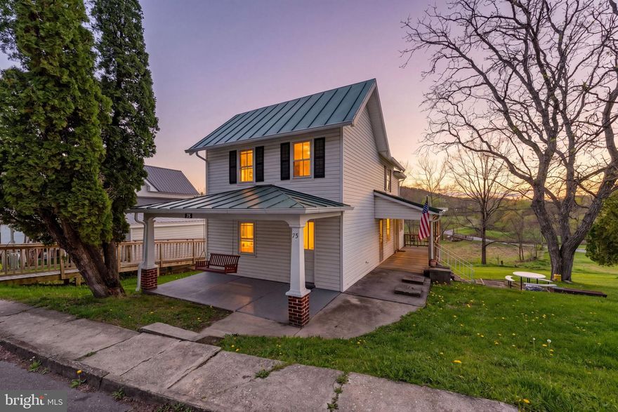 Step right into a piece of history at 75 Tannery Dr in charming Capon Bridge, where this delightful 1,076-square-foot home, originally built in 1870 proves that good bones never go out of style. This home has stood the test of time longer than most family recipes and still looks fantastic doing it. From the moment you arrive, you’ll feel the character and craftsmanship that only a true historic home can offer—solid construction, timeless appeal, and the kind of charm you simply can’t recreate with modern materials and a Pinterest board. And the best part? It’s in great condition, so you get all the character without the headaches that sometimes come with a home that has lived through a lot of historical moments., not to mention it has a brand new metal roof!

Location-wise, this one is a showstopper. You’re walking distance to local favorites like the beloved Farmers Daughter Market and Butcher,  which means fresh meats, homemade goodies, and the ability to casually say, “I’ll just stroll down to the market,” like you’re living in a Hallmark movie. The Cacapon River is practically your neighbor,  offering peaceful scenery, relaxing sounds of the water, and endless opportunities for fishing, kayaking, or simply unwinding after a long day. And when work or errands call, you’re only about a 25-minute drive to Winchester, giving you the perfect balance of small-town charm and everyday convenience. 

In short, 75 Tannery Dr is the kind of home that tells a story—one filled with history, character, and a whole lot of personality. It’s cozy without feeling cramped, historic without feeling outdated, and charming enough to make your guests wonder if you secretly time-traveled to find it. If walls could talk, these ones would probably brag a little—and honestly, they’d have every right to.
