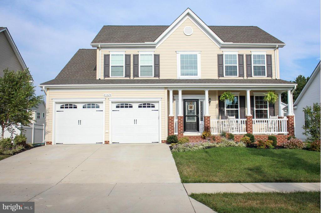 Beautiful colonial w/every feature you could possibly want in a home. Gourmet kitchen w/island, granite counters, upgraded appliance package, hardwood floors, master bath includes deluxe shower & soaking tub, large bedrooms, finished basement w/built in book cases, seating & Murphy Bed, Theater Room, stamped concrete patio w/stone fire pit & stone benches, shed & 2 car garage.